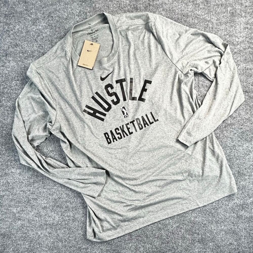 Nike Memphis Hustle Dri-FIT Long Sleeve Men’s XL NBA G League Shirt NWT